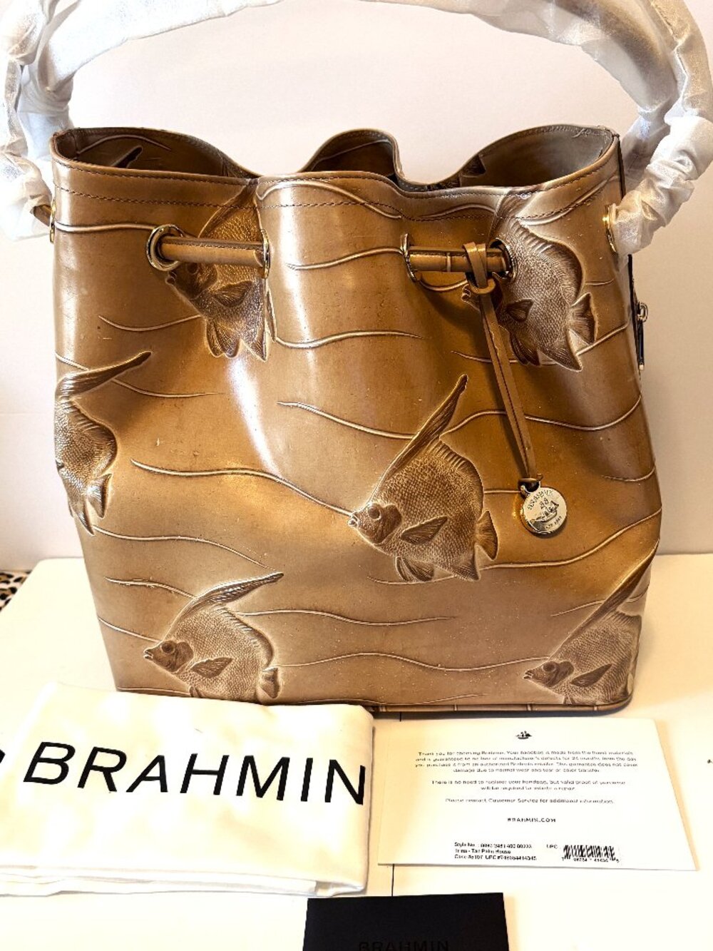 Brahmin Trina - Tam Palm House Bag